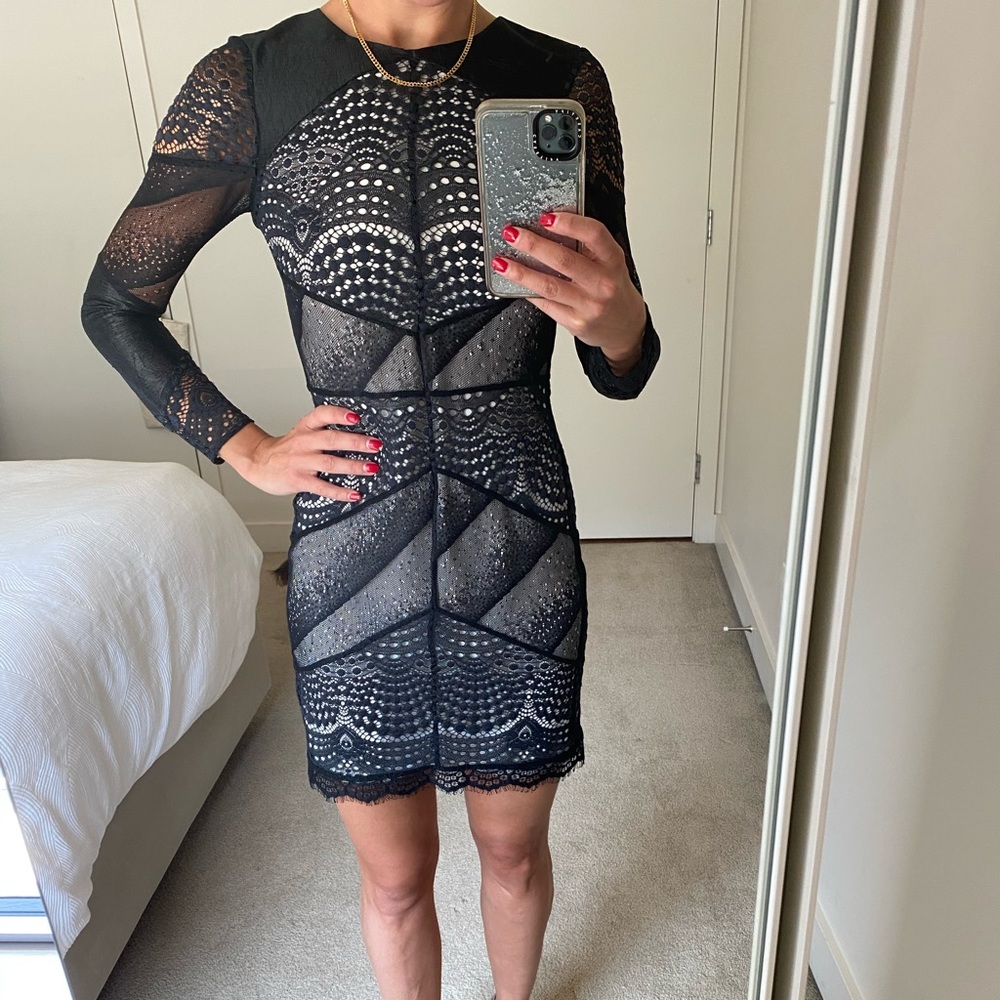 Sandro Paris Lace Dress